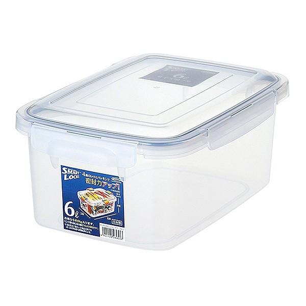 保存容器・ケース 226 保存容器 4面ロック式 スマートロック ジャンボケース 6L （ 密閉容器