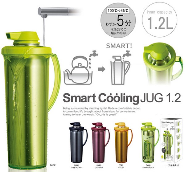 スマートクーリングジャグ 1.2L 冷水筒 急速水冷 ( ピッチャー スマートクーリングジャグ 1.2L 冷水筒 急速水冷 ( ピッチャー