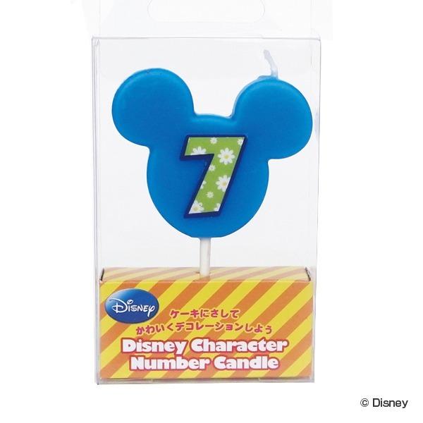 Disney（ディズニー） ナンバーキャンドル ろうそく 数字 お誕生日