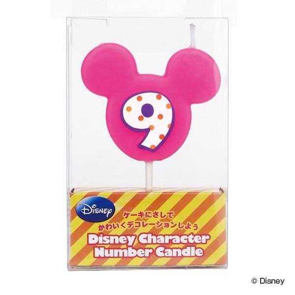 Disney（ディズニー） ナンバーキャンドル ろうそく 数字 お誕生日