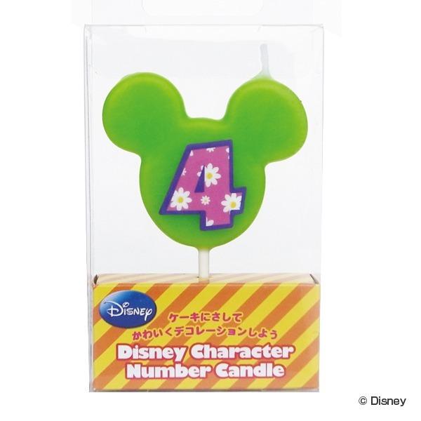 Disney（ディズニー） ナンバーキャンドル ろうそく 数字 お誕生日