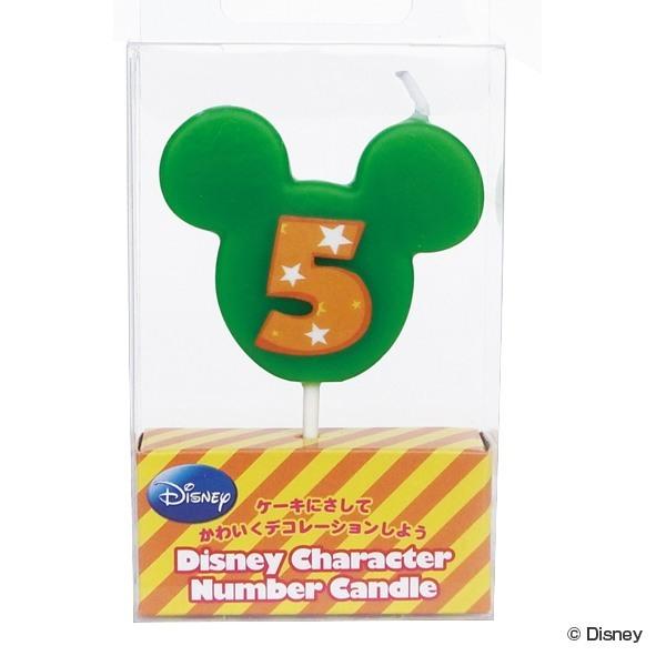 Disney（ディズニー） ナンバーキャンドル ろうそく 数字 お誕生日