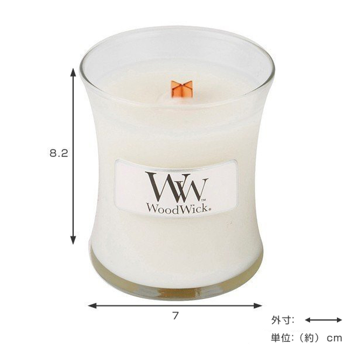 カメヤマキャンドル アロマキャンドル ウッドウィック WoodWick ジャー