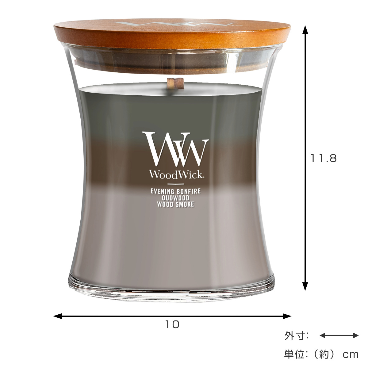 カメヤマキャンドル アロマキャンドル ウッドウィック WoodWick