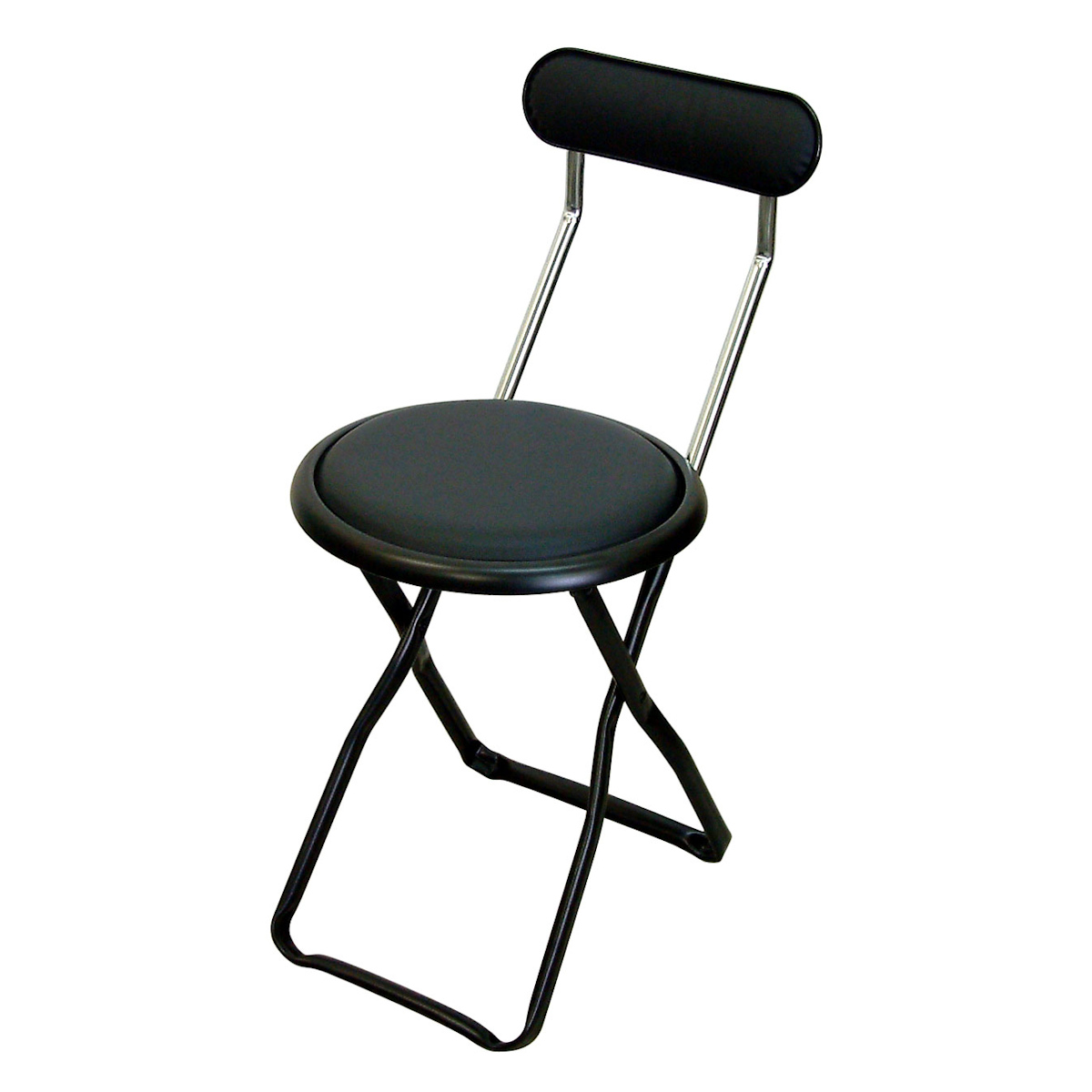 折りたたみ椅子 座面高44cm キャプテンチェア ミドルタイプ （ 折りたたみチェア 椅子 チェア パイプ椅子 簡易椅子 日本製 ）