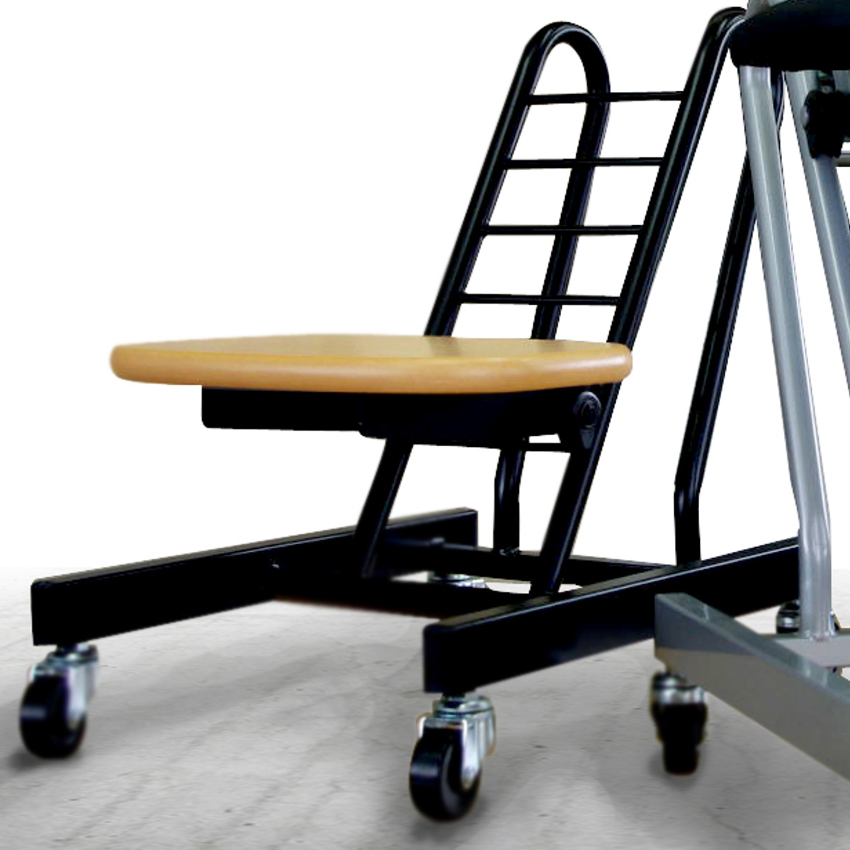 ルネセイコウ 作業椅子 キャスター付き 高さ調節 6段階調節 ムーブ