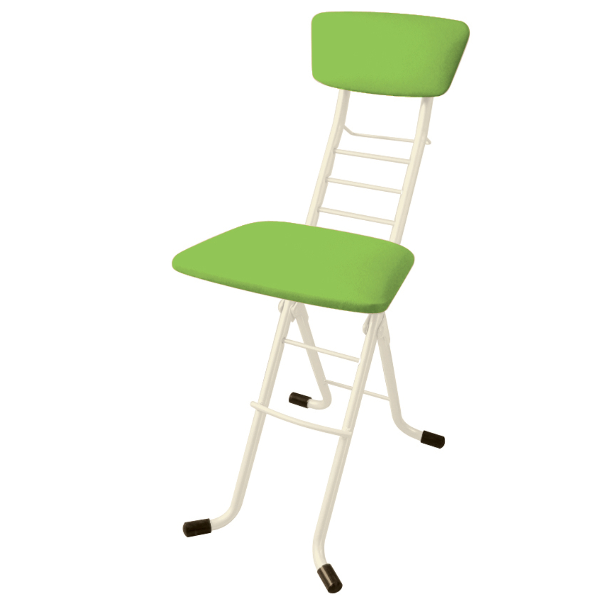 ルネセイコウ 折りたたみ椅子 同色2脚セット 座面高35〜65cm 背もたれ
