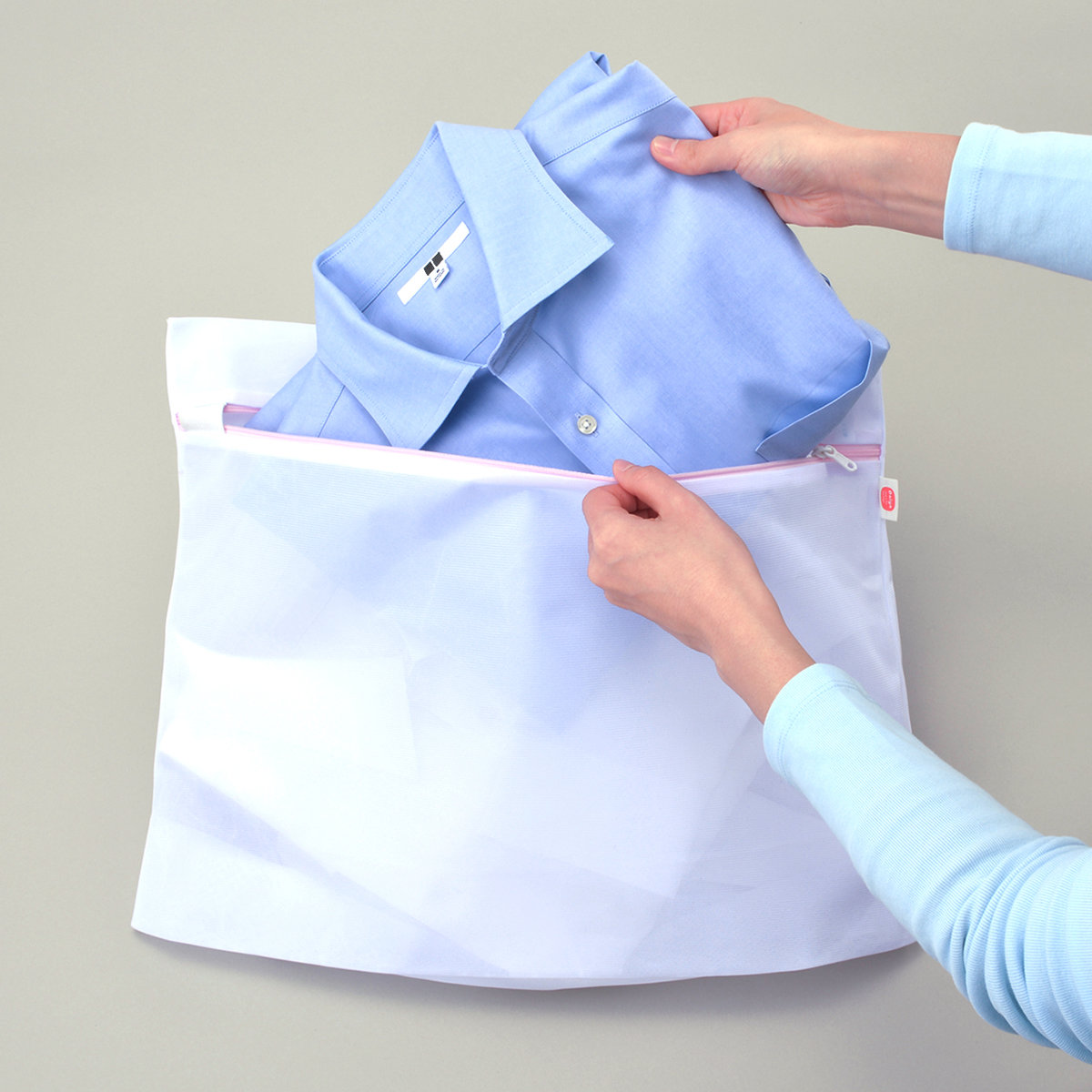 全自動立体ネット 洗濯ネット （ ランドリーネット 洗濯用品 洗濯 ネット ）