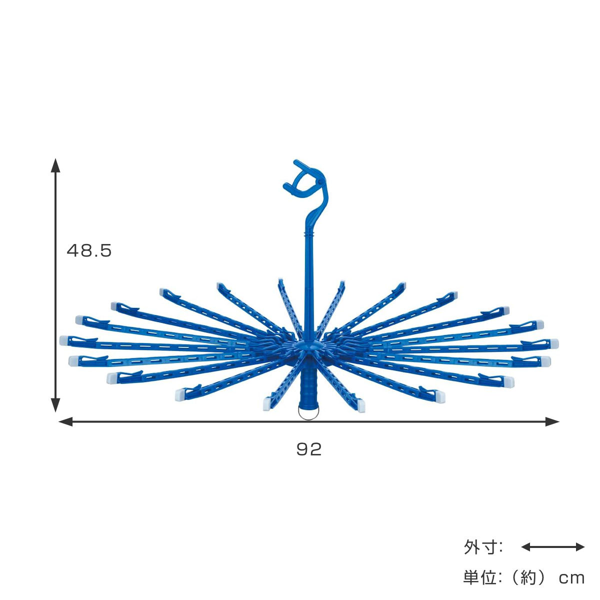洗濯ハンガー タオルハンガー パラソルハンガー...の詳細画像1