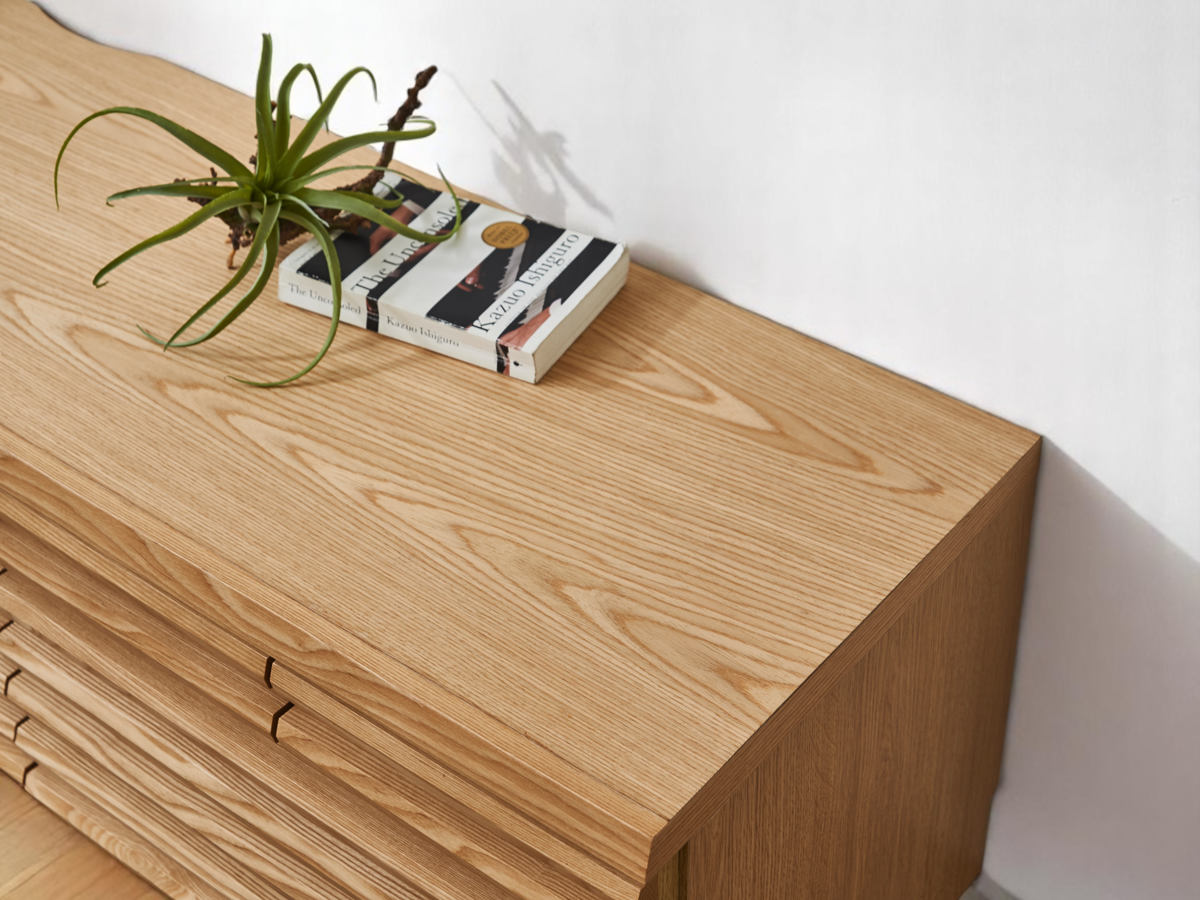 テレビ台 幅180cm ローボード 80型対応 天然木 完成品 （ TV台 テレビ