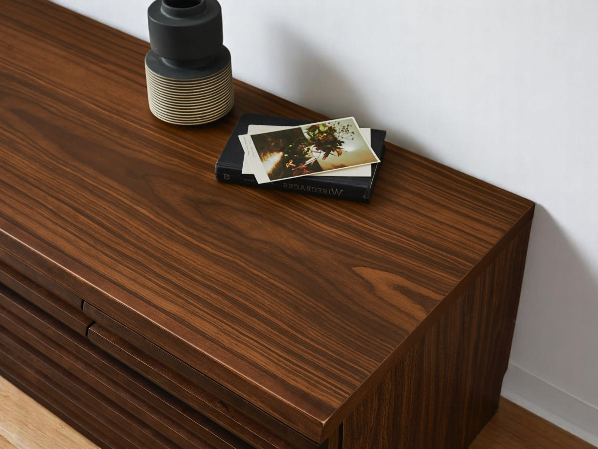 テレビ台 幅180cm ローボード 80型対応 天然木 完成品 （ TV台 テレビ