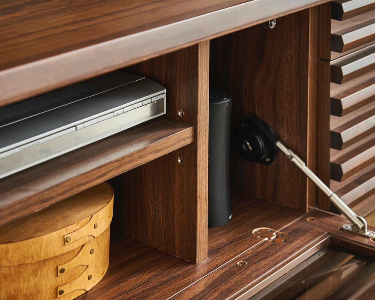 テレビ台 幅180cm ローボード 80型対応 天然木 完成品 （ TV台 テレビ