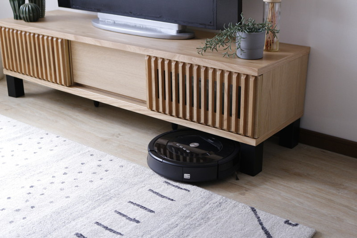 テレビ台 幅150cm 引き戸 60型対応 フルスライドレール 完成品