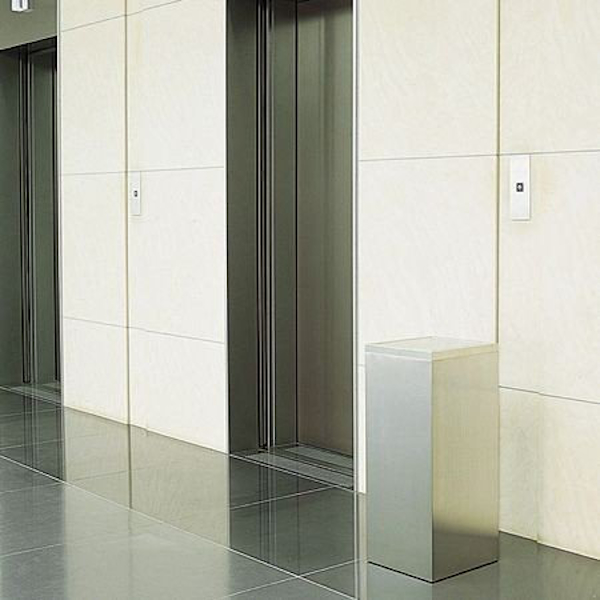 山崎産業 屋内用ゴミ箱 31L 業務用ダストボックス STヘアーライン