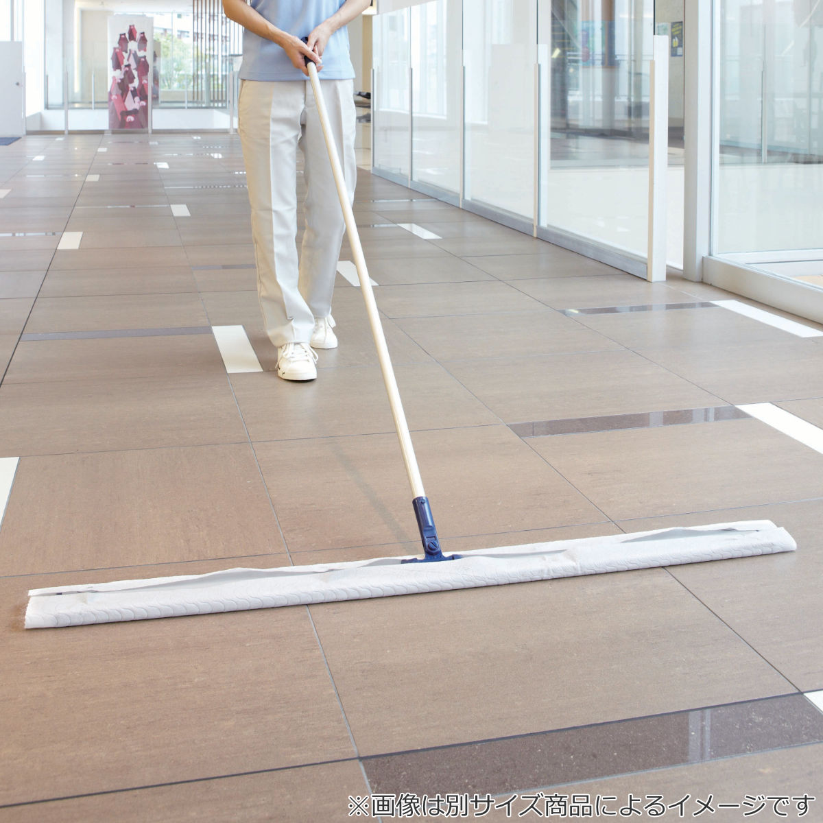 ダストモップ プロテック ダスターモップハンドル 90cm用 ( 山崎産業 ダストモップ プロテック ダスターモップハンドル 90cm用 ( 山崎産業