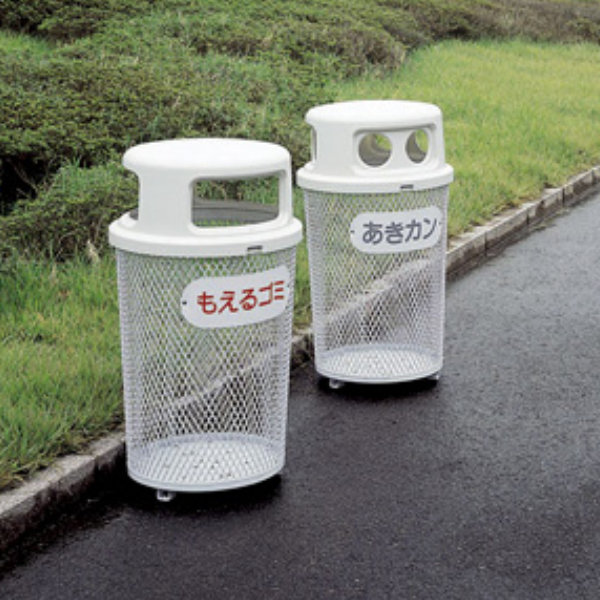 山崎産業 屋外用ゴミ箱 業務用ダストボックス 分別収集用プレート