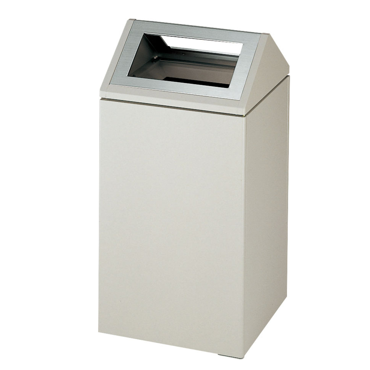 山崎産業 屋内用ゴミ箱 業務用ダストボックス 90L 角穴蓋 