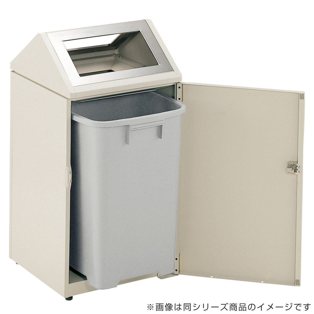 山崎産業 屋内用ゴミ箱 業務用ダストボックス 90L 丸穴蓋