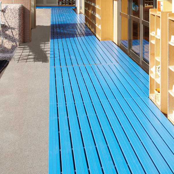 山崎産業 スノコ 抗菌 プラスチック製 60×85.6cm YSカラースノコ A型