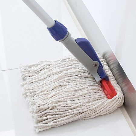 替えモップ ワンタッチモップ替糸 コンドル 糸ラーグＥ 6寸 260ｇ （ モップ 替え コンドルシリーズ モップ糸 山崎産業 モップ替え糸 床掃除 ）