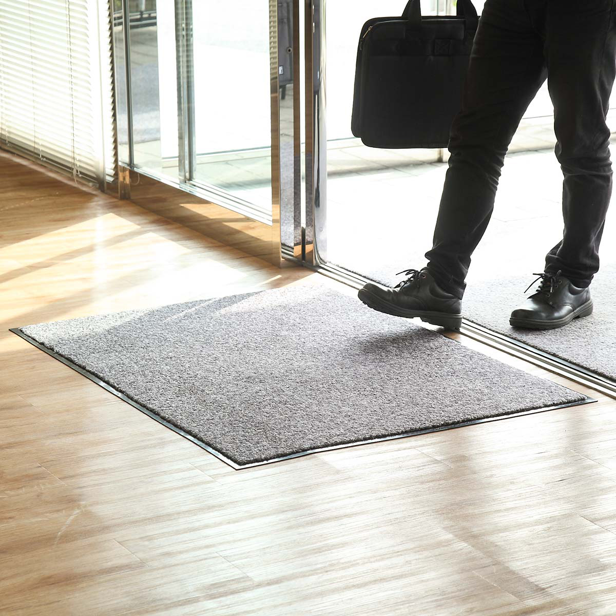 山崎産業 玄関マット 屋内 業務用 36×60cm ロンステップマット