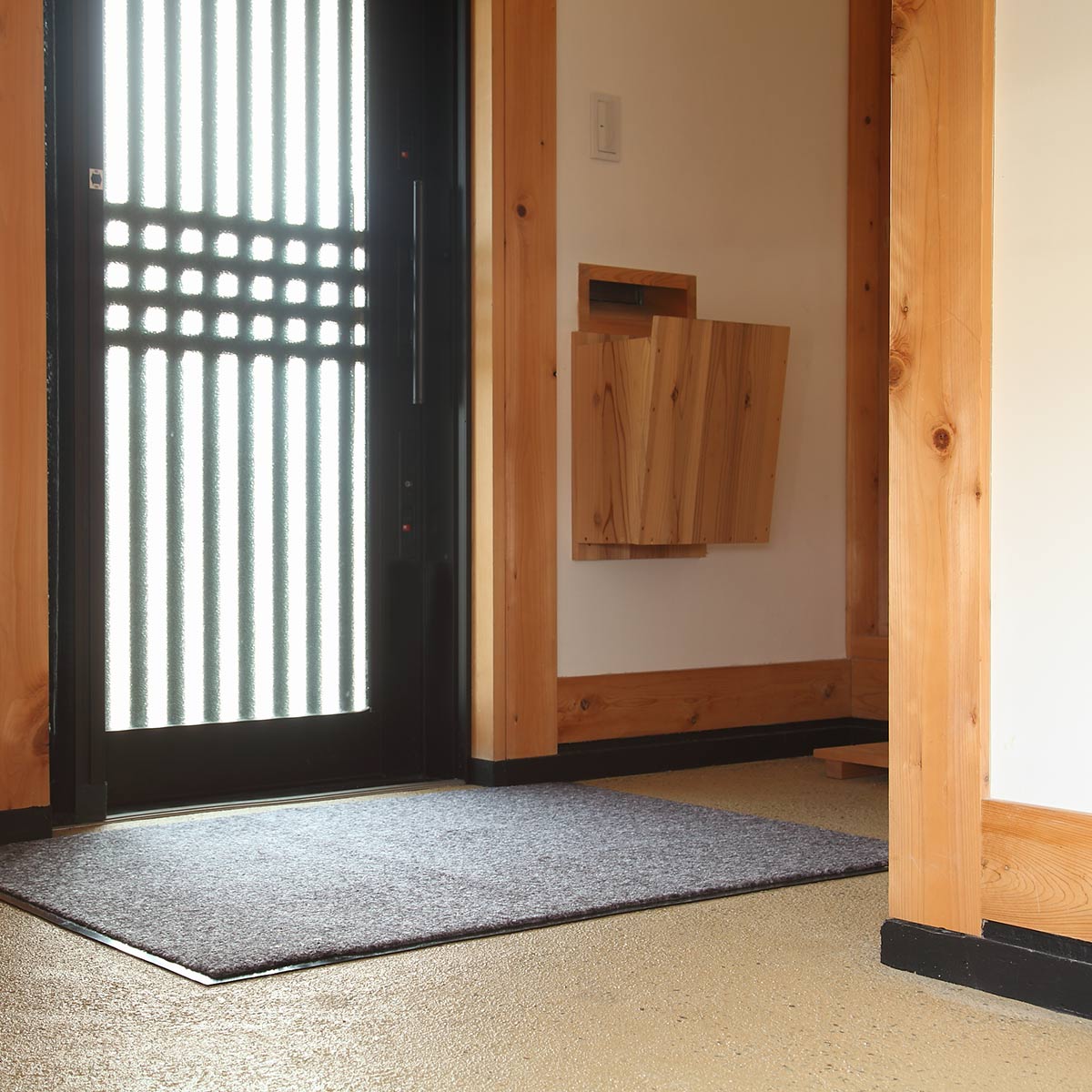 山崎産業 玄関マット 屋内 業務用 36×60cm ロンステップマット