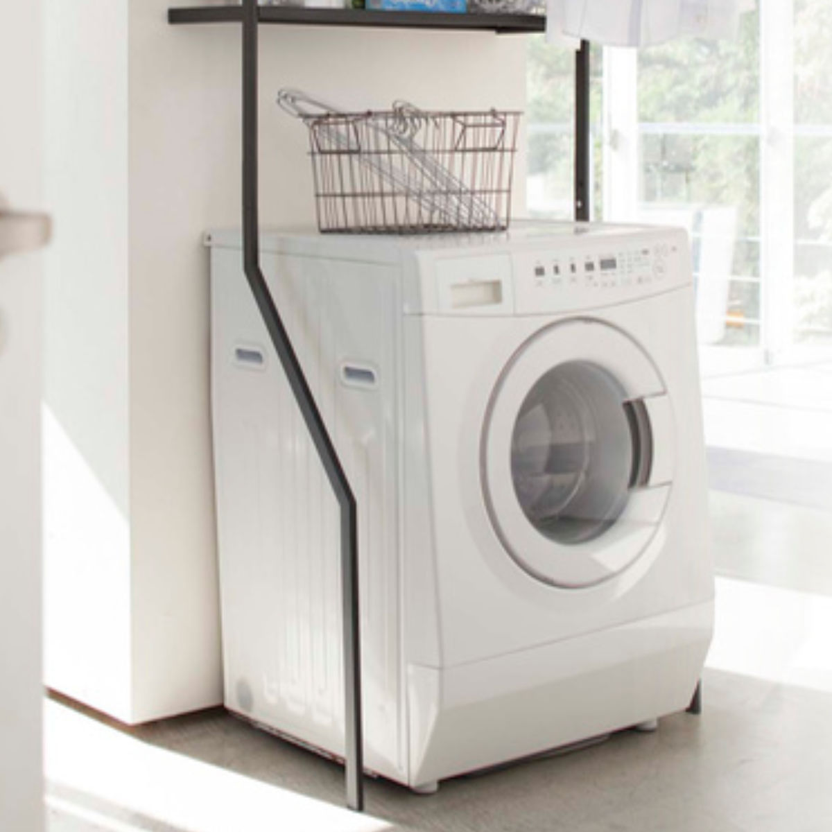 tower 特典付き 山崎実業 立て掛けランドリーシェルフ タワー