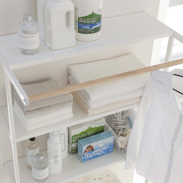 tower 山崎実業 立て掛けランドリーシェルフ タワー （ 4903208024822