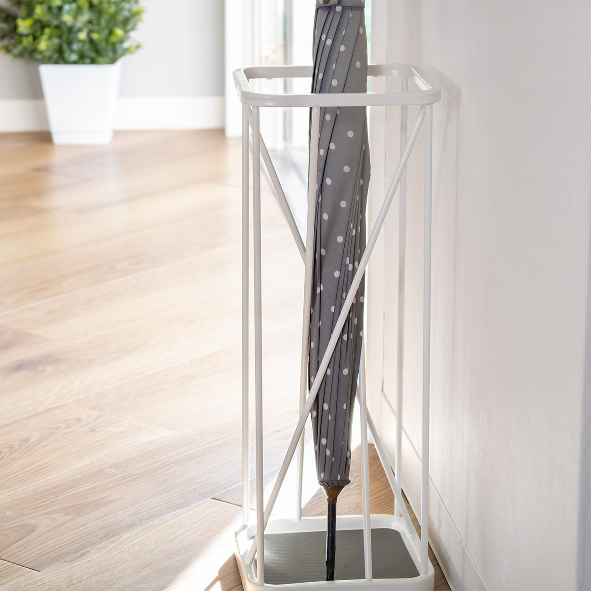 山崎実業 傘立て ナインスクエア 省スペース コンパクト （ アンブレラ