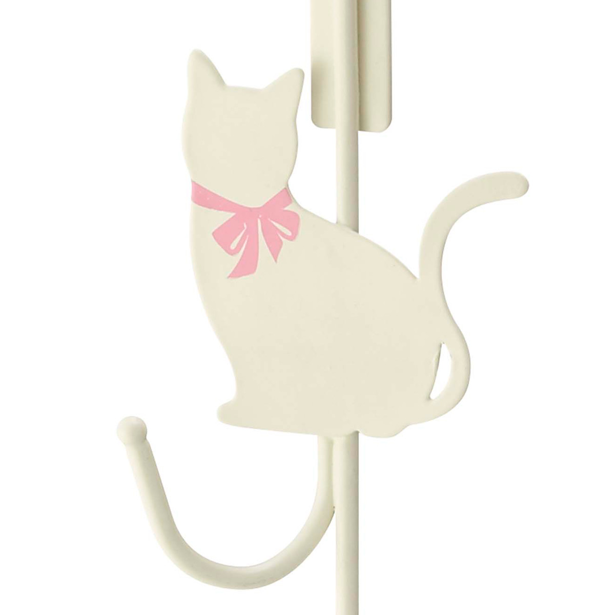 山崎実業 ドアハンガー 猫 4連 （ 4903208070355 ドアフック バッグ