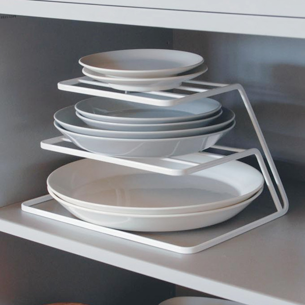 tower 山崎実業 ディッシュストレージ タワー 3段 （ 4903208075091