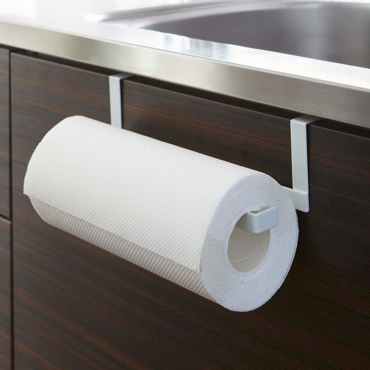 tower 山崎実業 キッチンペーパー＆タオルハンガー タワー