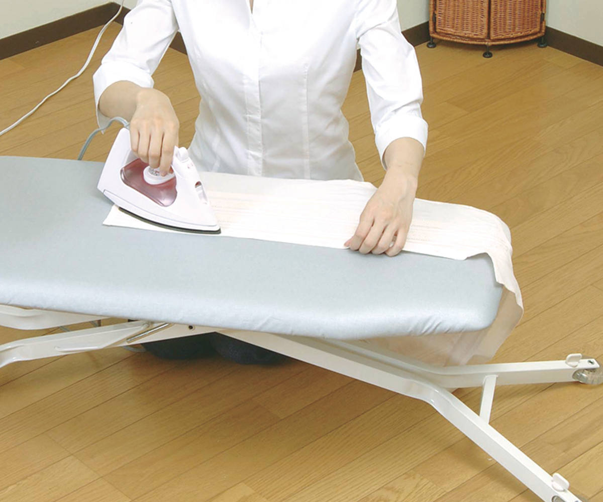 山崎実業 スタンド式解決プレス アルミ脚 （ 4903208076111 アイロン台