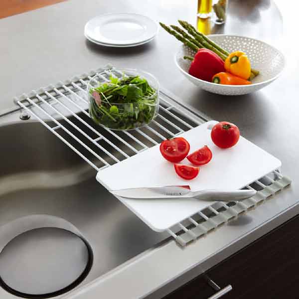 Plate(山崎実業) 山崎実業 plate 折り畳み水切りラック プレート L