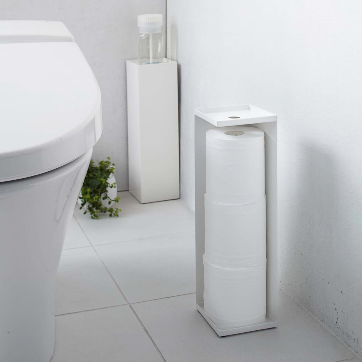 tower 山崎実業 トイレットペーパーホルダー タワー （ 4903208078504