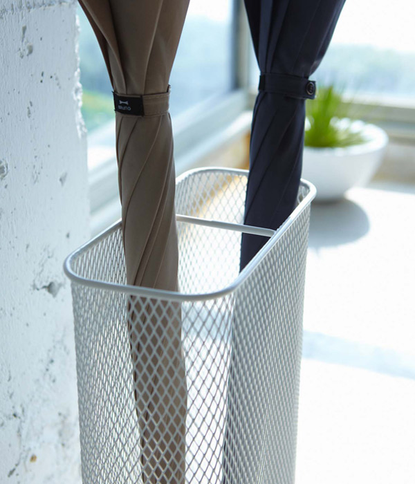 山崎実業 かさたて スリムメッシュ （ 4903208078580 傘立て 仕切り