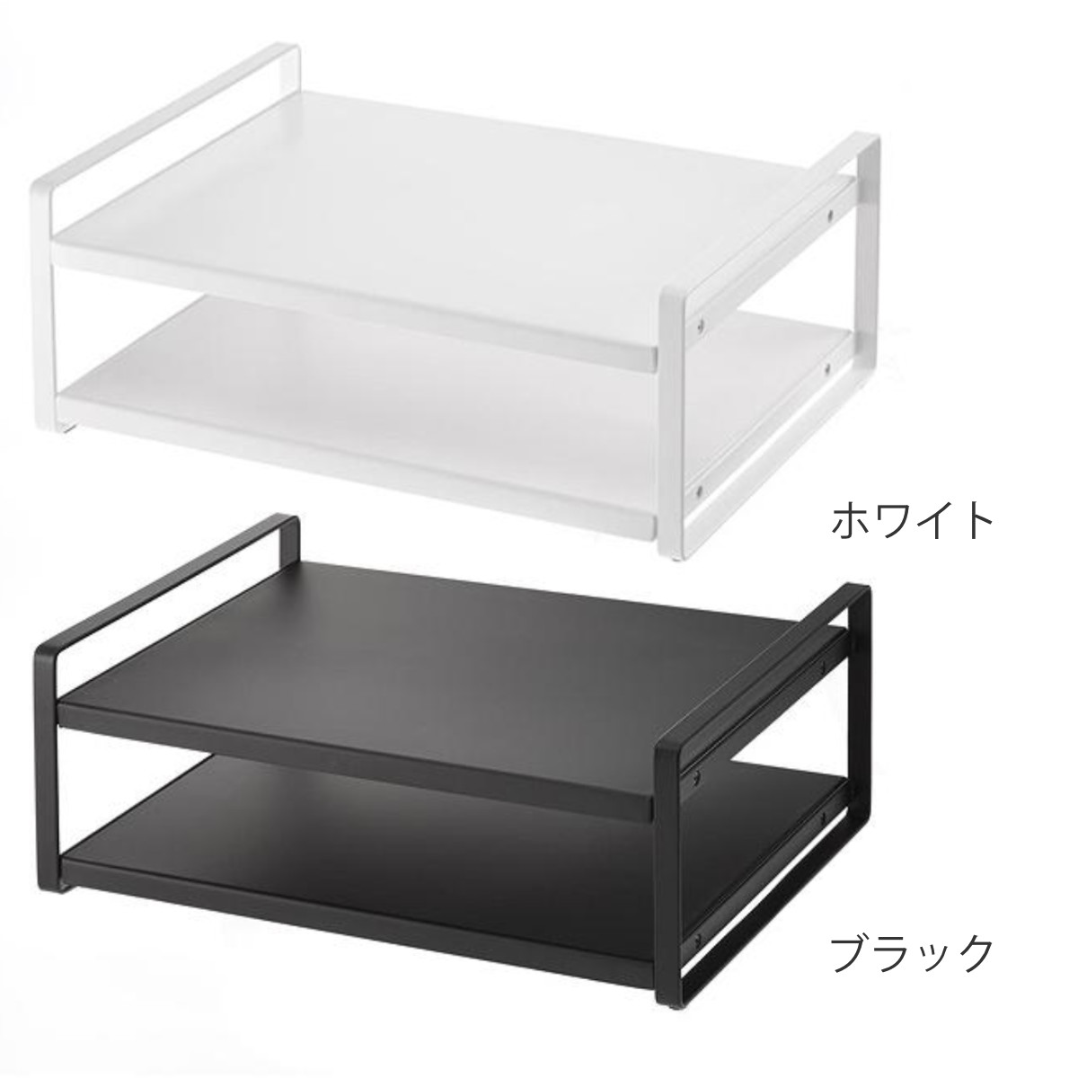 山崎実業 tower レンジ上ラック タワー ...の詳細画像2
