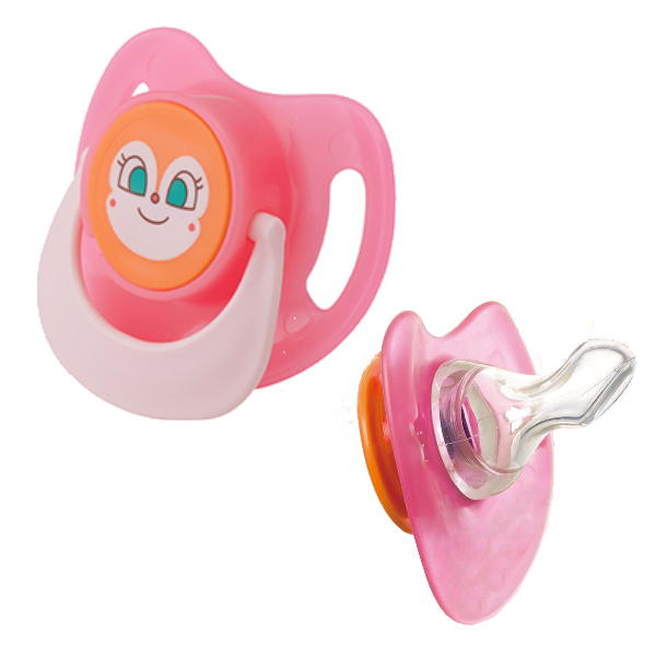 おしゃぶりセット S 0〜3カ月 ドキンちゃん 赤ちゃん シリコン乳首