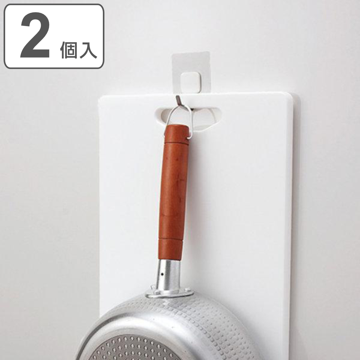 (未使用･未開封品)　レック 強力 吸着シート 5連フック (はがし跡が残らない) H-705 df5ndr3 LEC（レック） フック 強力 吸着シート ツールフック M 2個入り