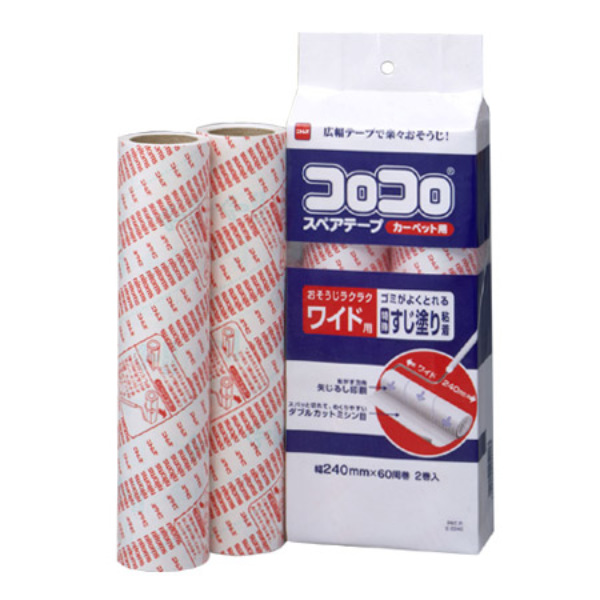 ニトムズ スペアテープのみ コロコロ 粘着クリーナー ワイド 横幅24cm