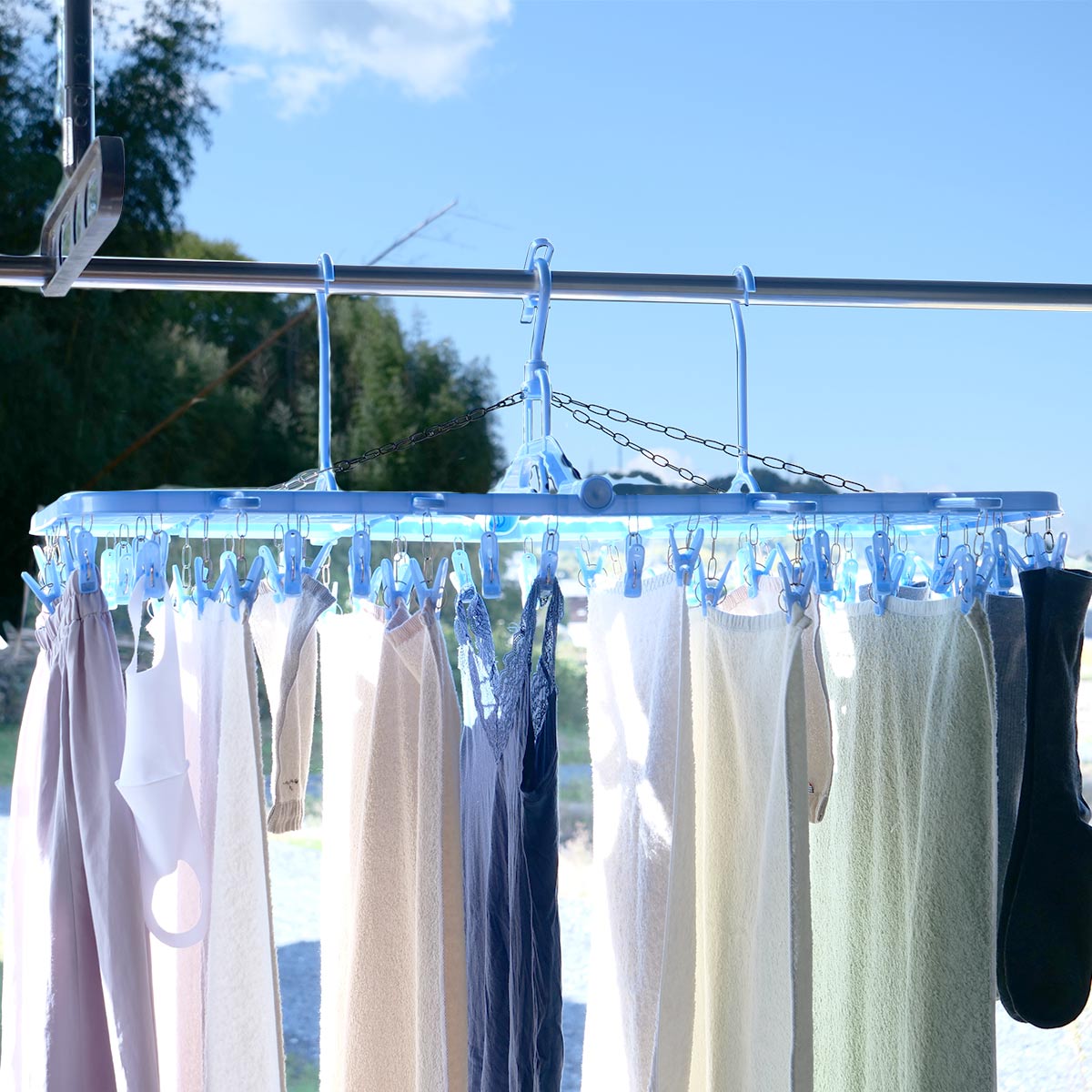 洗濯ハンガー 角ハンガー 超スーパー56 56ピンチ （ 洗濯 ハンガー