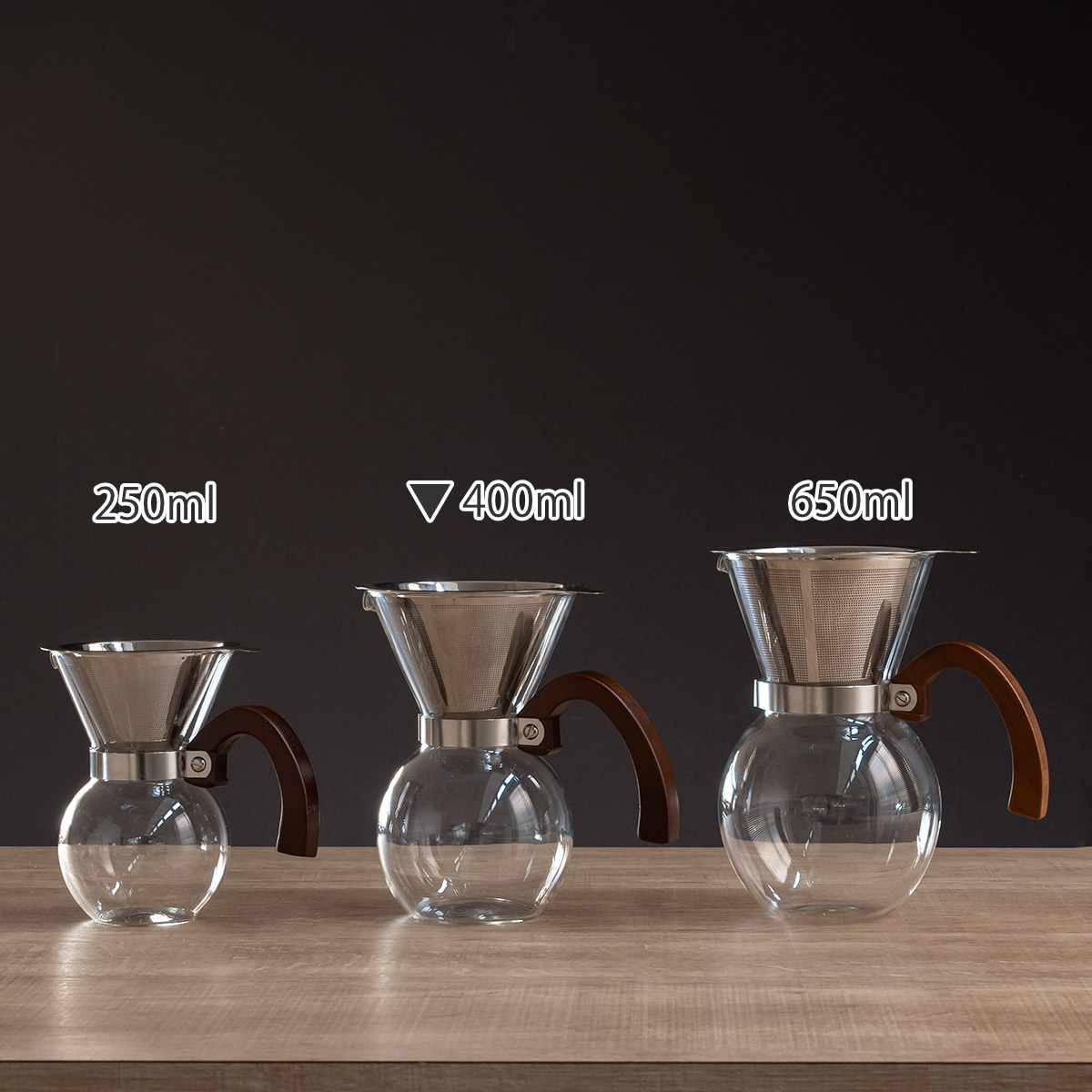 コーヒーメーカー 400ml 3杯用 ロクサン 63 ガラス （ コーヒー