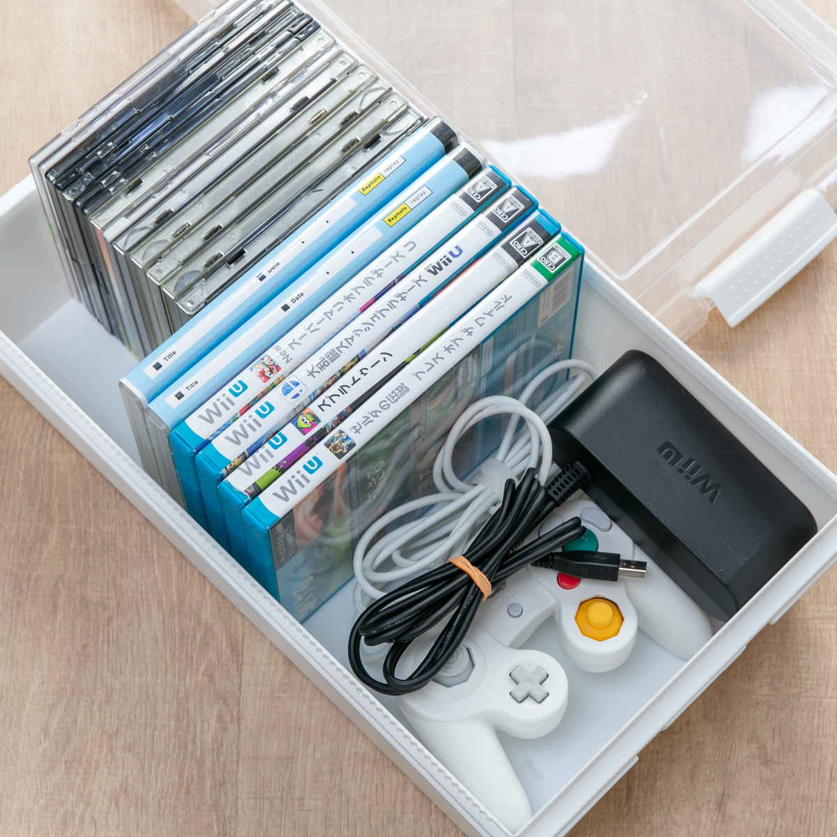 吉川国工業所 収納ケース メディア収納ボックス コミック・DVD・ゲーム