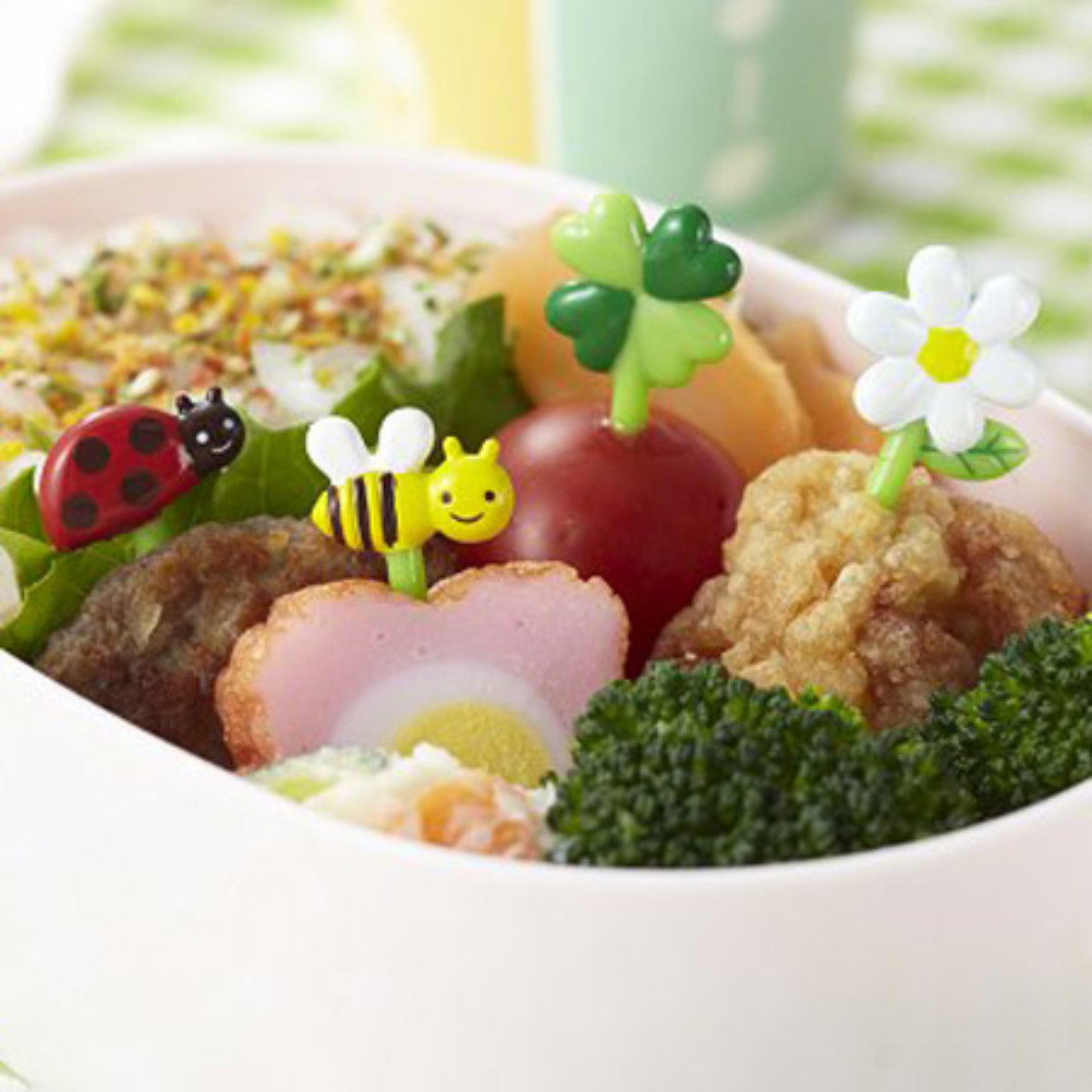 TORUNE（トルネ） ピック ハニー＆フラワーピック （ 8本入り おかず