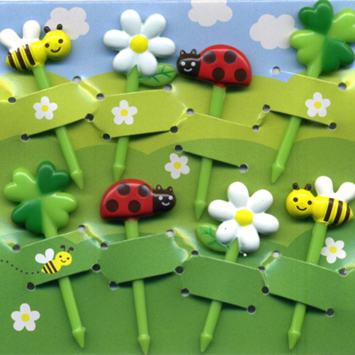 TORUNE（トルネ） ピック ハニー＆フラワーピック （ 8本入り おかず