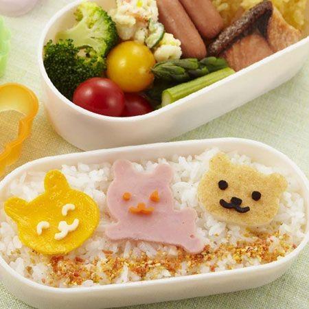 TORUNE（トルネ） 抜き型 ハム・チーズ 着ぐるみセット （ キャラ弁 お