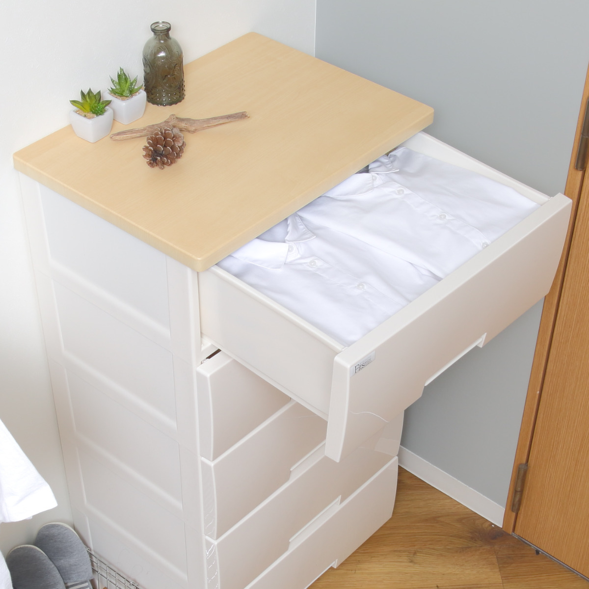 Fits チェスト フィッツプラス 5段 幅55×奥行41×高さ105cm F5505