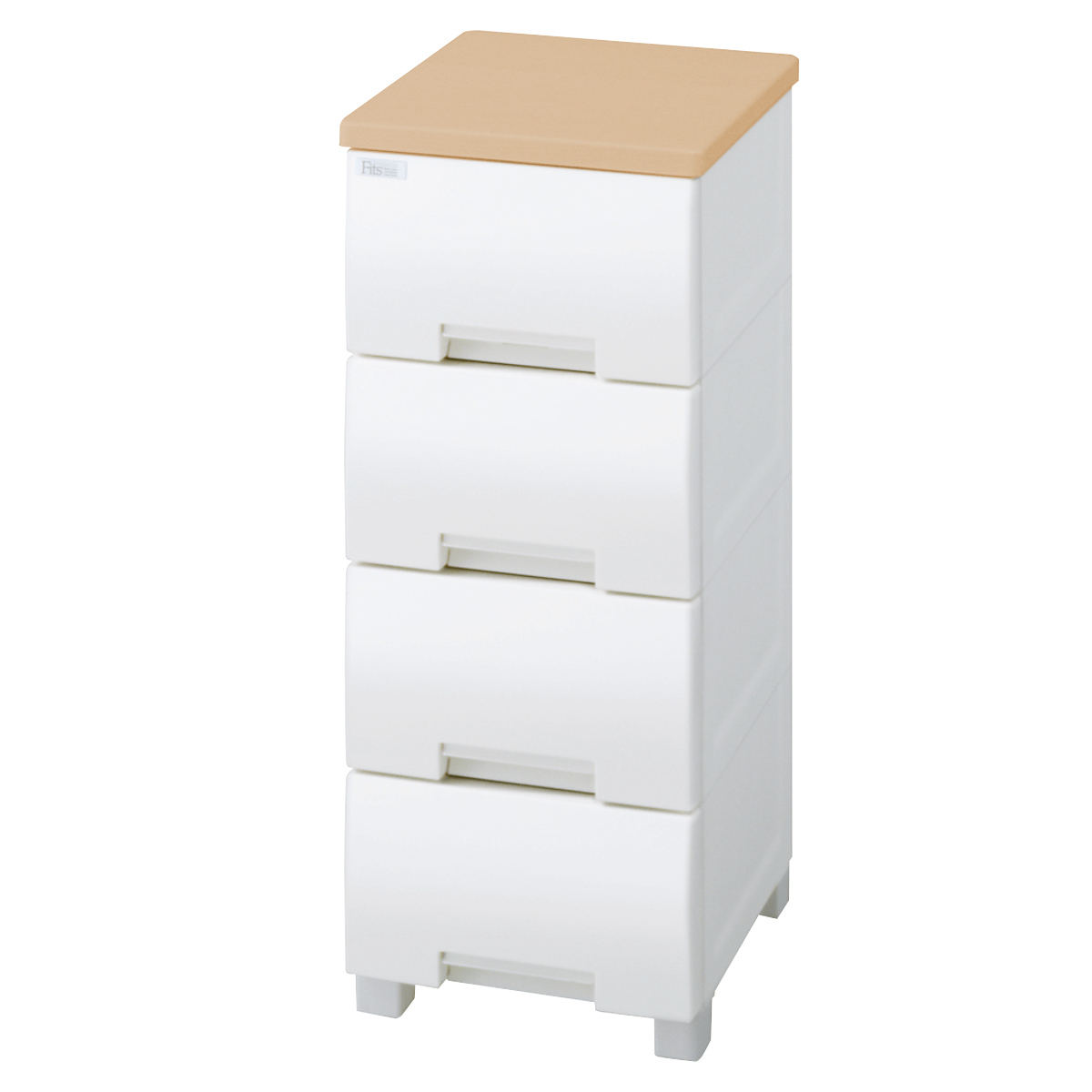 Fits チェスト フィッツプラス 4段 幅35×奥行41×高さ85cm F3504