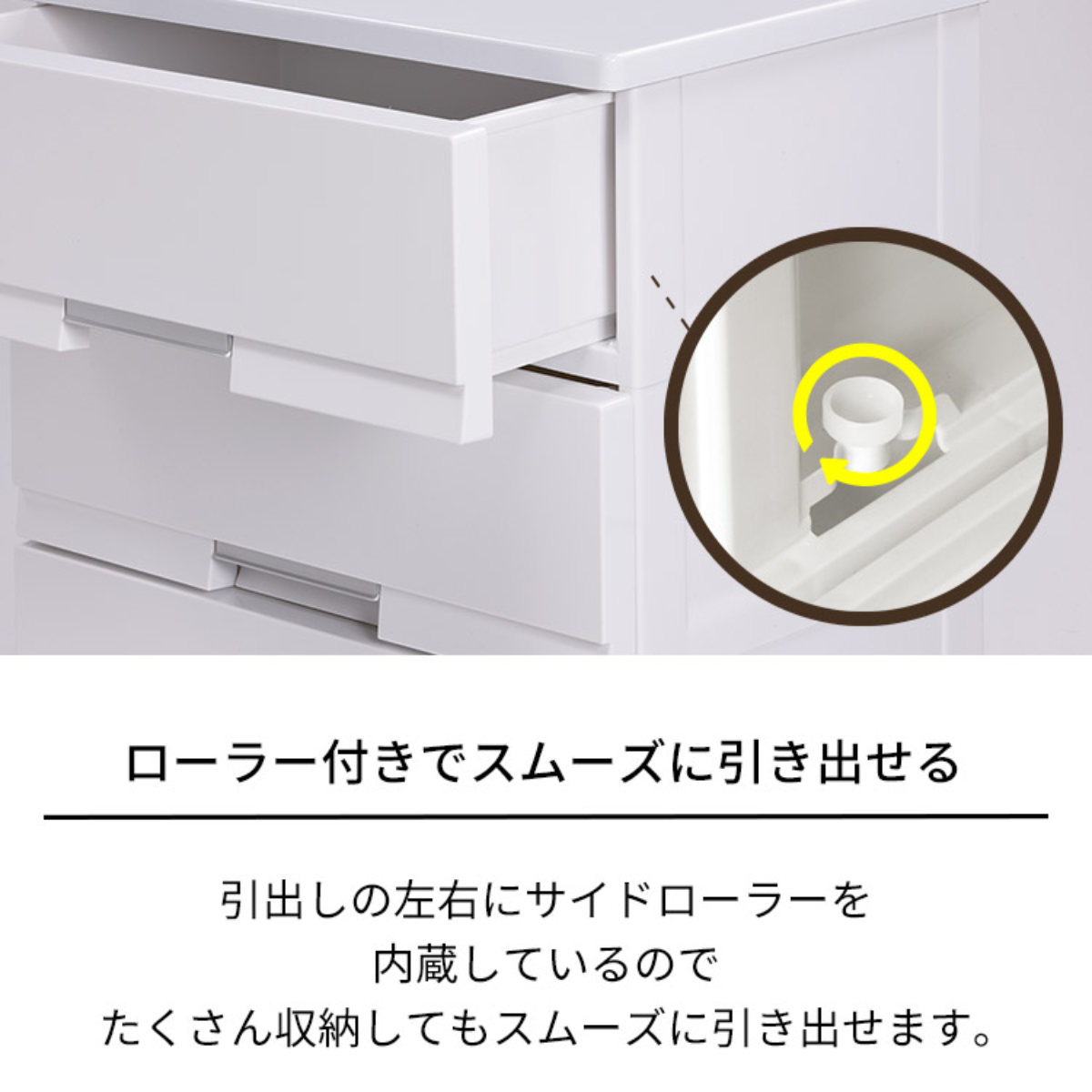 チェスト フィッツプラス プレミアム 3段 幅...の詳細画像5
