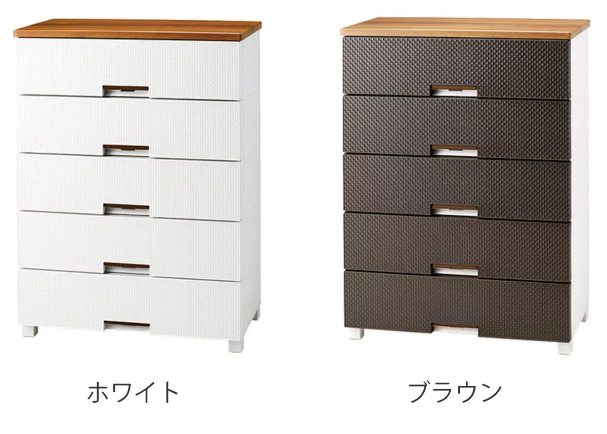 Fits チェスト フィッツプラス メッシュ 5段 幅75×奥行41×高さ105cm